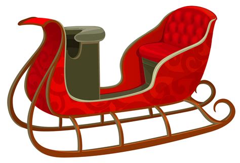 sleigh png|santa sleigh transparent background.